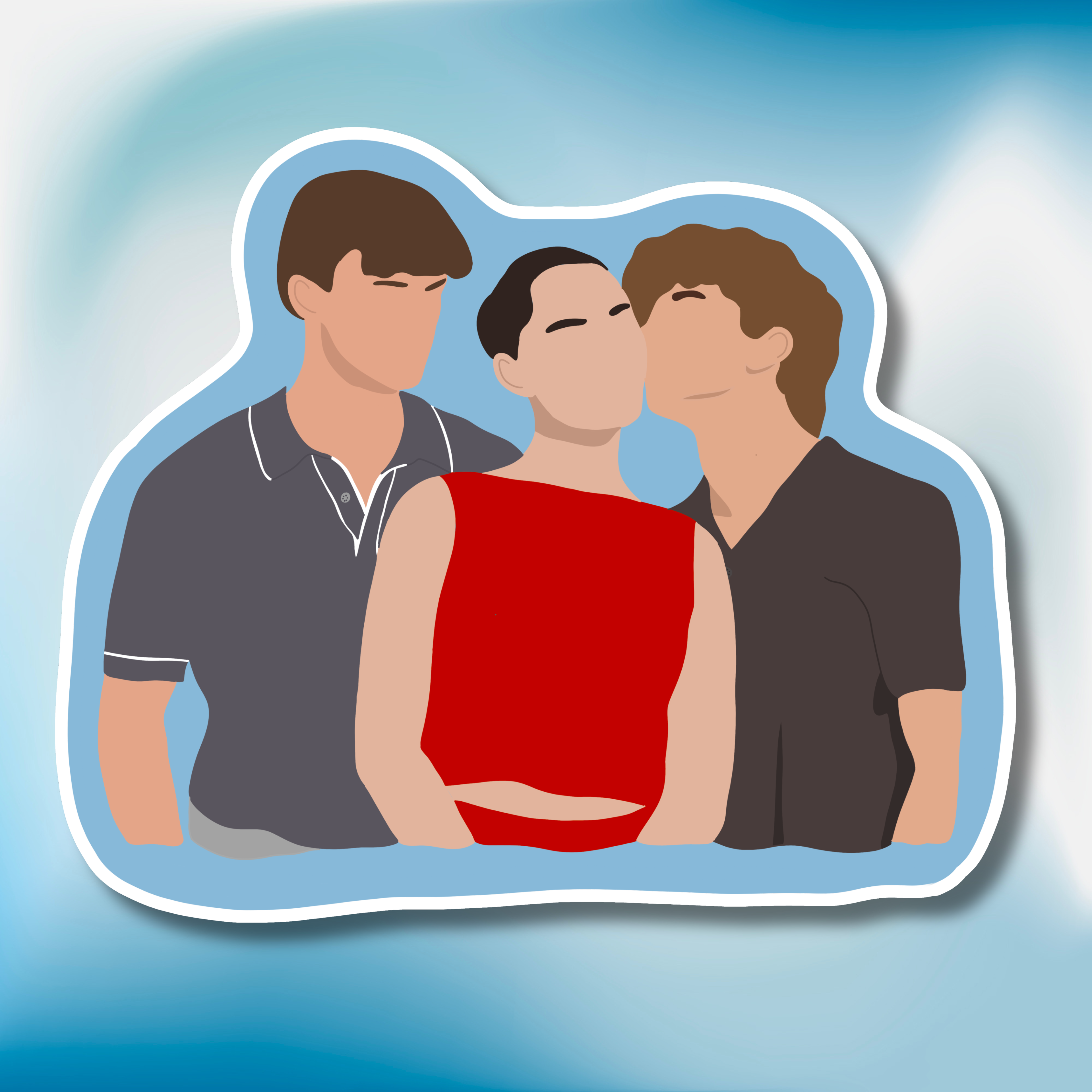 TSITP Sticker | Belly, Jeremiah, Conrad The Summer I Turned Pretty