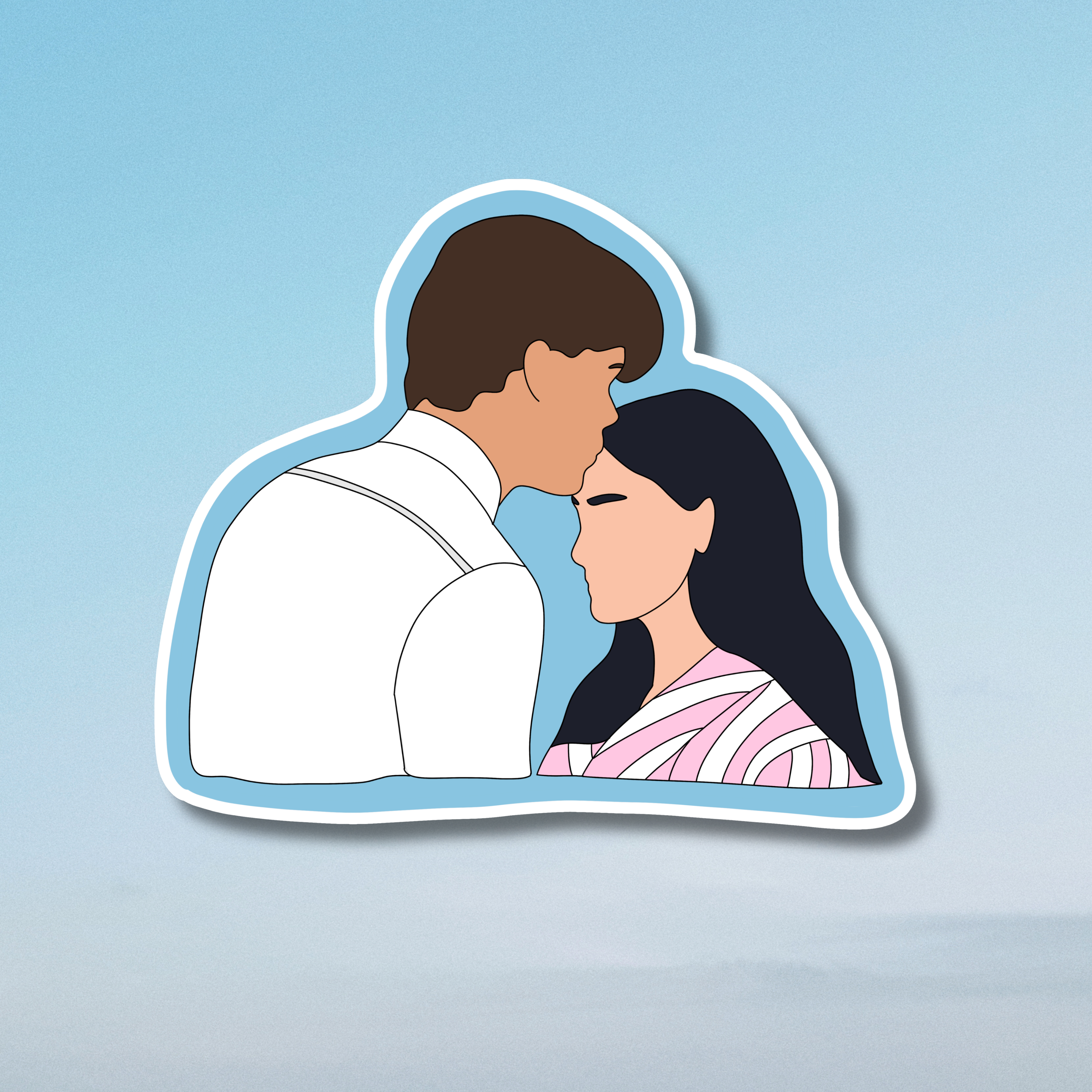 Conrad & Belly Sticker | It Was All Worth It TSITP Keepsake