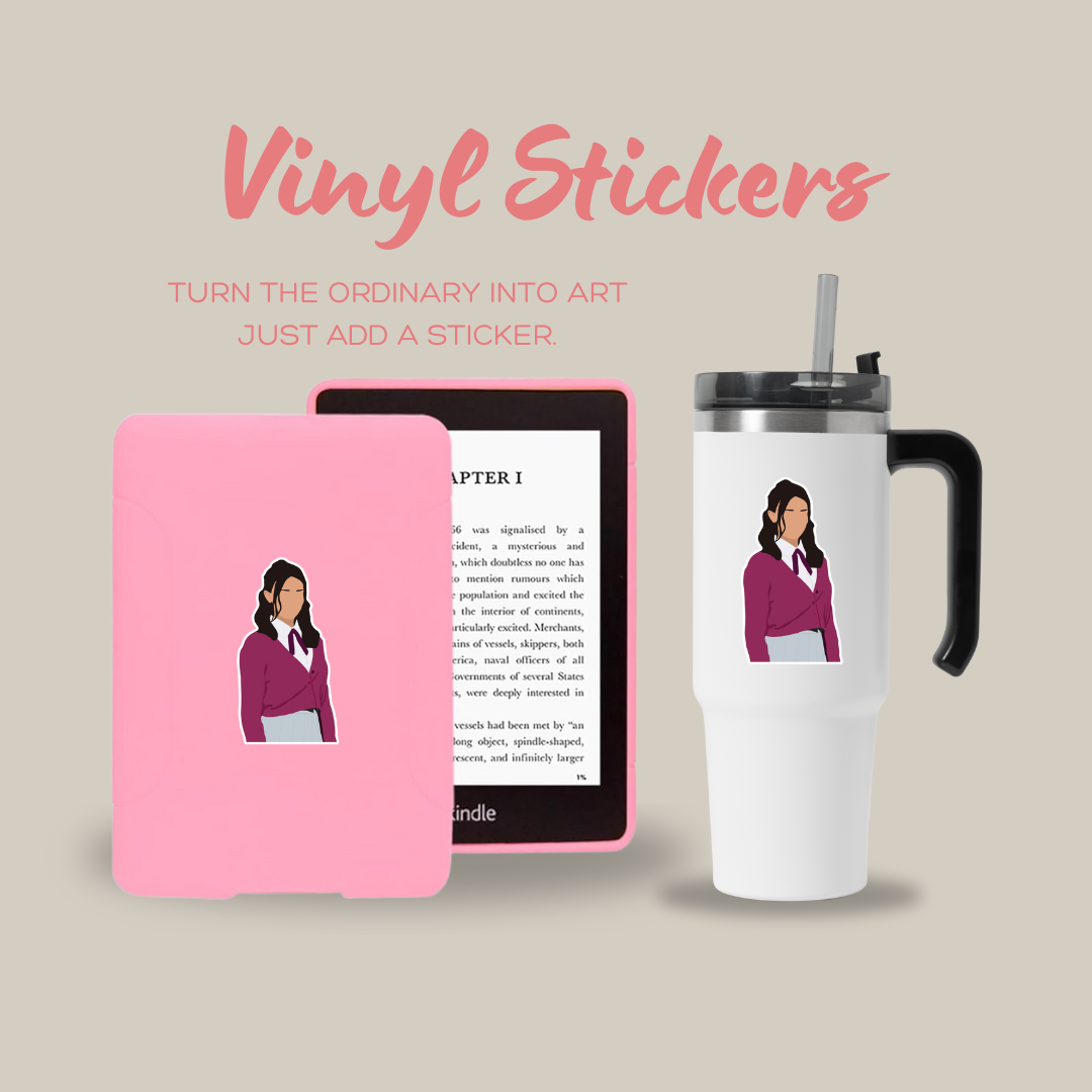 The Scholar Vinyl Sticker