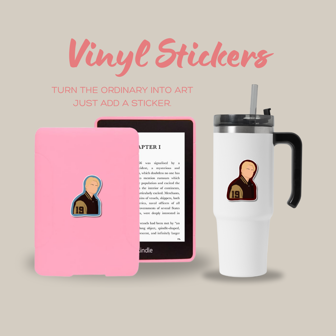 Walter #19 Vinyl Sticker